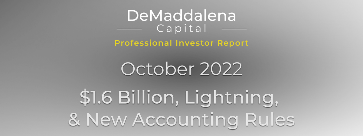 Professional Investor Report - October 2022