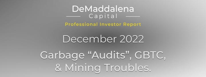 Professional Investor Report - December 2022